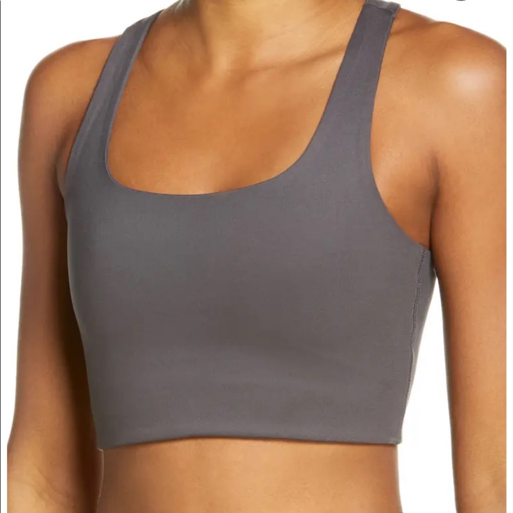 Girl Collective Paloma Bra Top - Charcoal